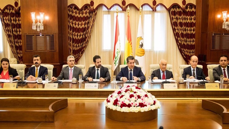 Masrour Barzani meets discusses ISIS threat with Peshmerga and interior ministers