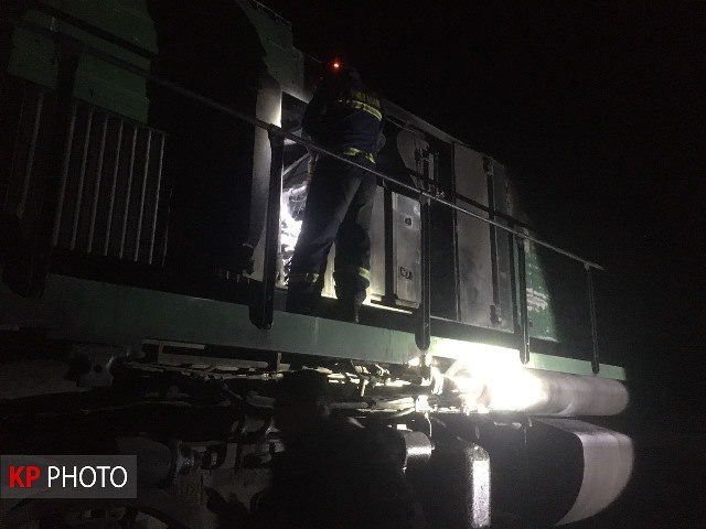 آتش سوزی دیزل مسافری قطار ارومیه به تهران