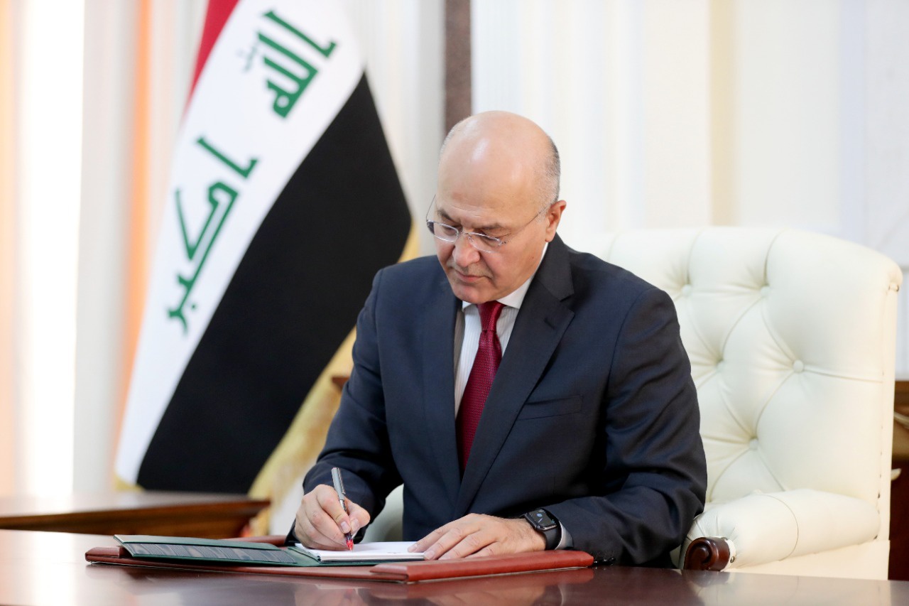 افزایش اقدامات اتحادیه میهنی برای انتخاب مجدد برهم صالح به عنوان رئیس جمهور عراق