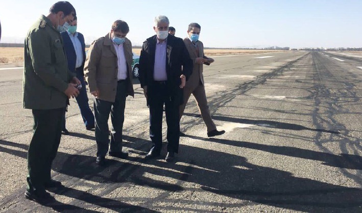 عمليات اجرايي طرح توسعه فرودگاه كرمانشاه بزودي آغاز می شود