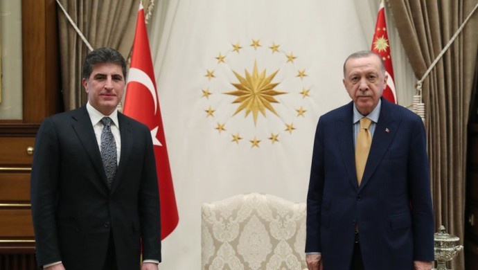 نچیروان بارزانی با اردوغان دیدار کرد