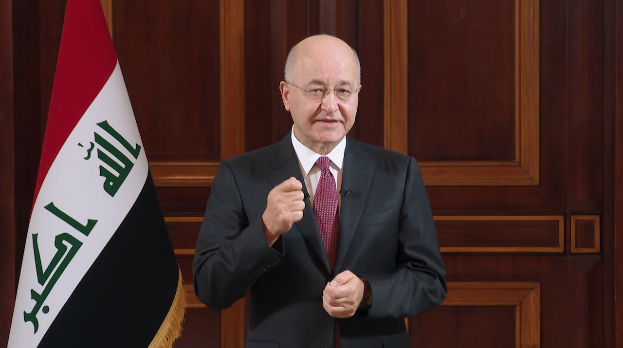 برهم صالح: از روند سیاسی حمایت و برای تشکیل دولت جدید عراق اقدام شود