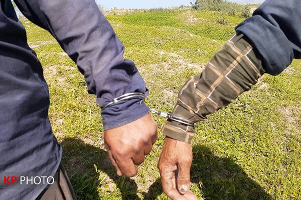 دستگیری شکارچیان متخلف در حاشیه رود «گادر»