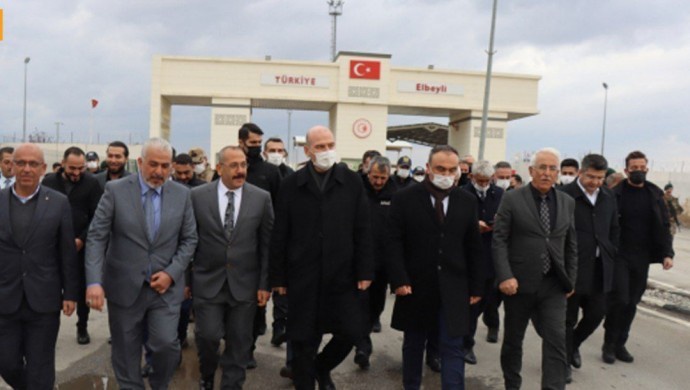 وزیر کشور ترکیه به ادلب رفت