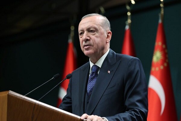 Turkish president thanks his Iranian counterpart for wishing him well