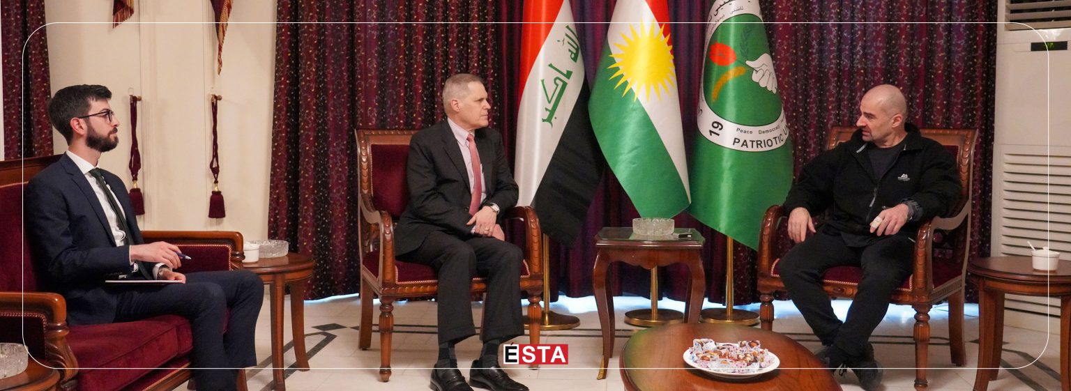 Bafel Talabani meets U.S. ambassador in Baghdad