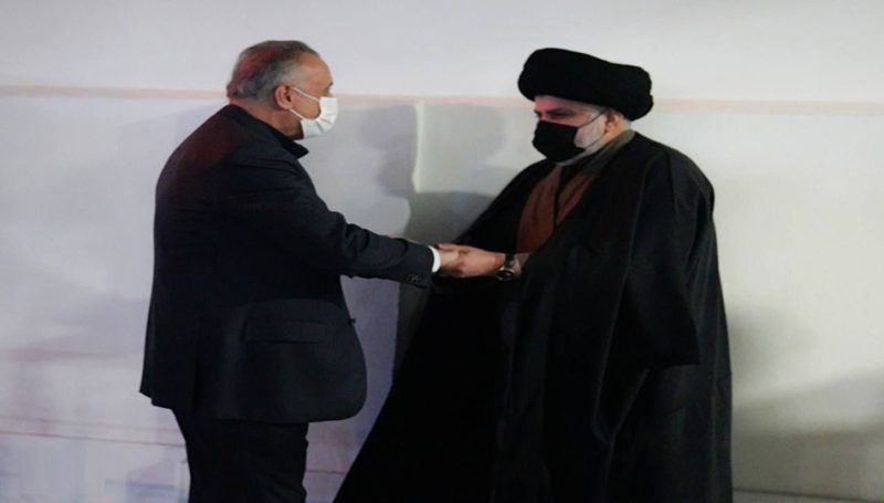 Iraqi PM Kadhimi meets Muqtada Sadr in Najaf
