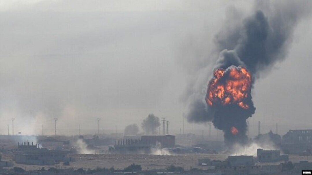 بمباران مکرر حومه منبج توسط ارتش ترکیه /زخمی شدن‌ یک غیر نظامی