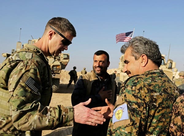 بررسی وضعیت شمال شرق سوریه در دیدار مقامات ارشد آمریکا و کرد