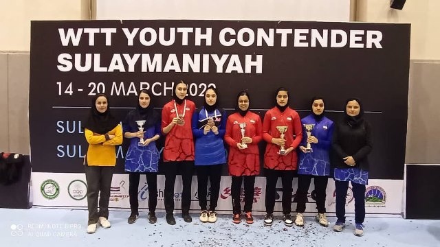 «الینا رحیمی» نائب قهرمان مسابقات جوانان عراق شد