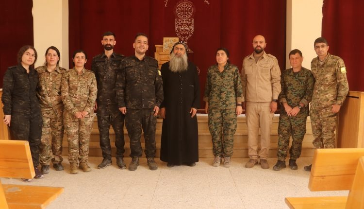 تبریک‌ عید آشورهای شمال سوریه توسط هیات SDF