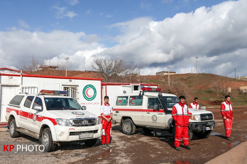 امدادرسانی به 229 حادثه دیده توسط هلال احمر کردستان در نوروز