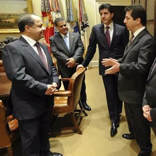 سنت دیپلماتیک عجیب دیدار با رهبران حکومت اقلیم کردستان عراق