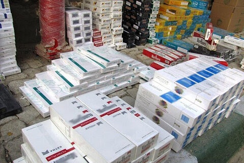 کشف 260 هزار نخ سیگار قاچاق در روانسر