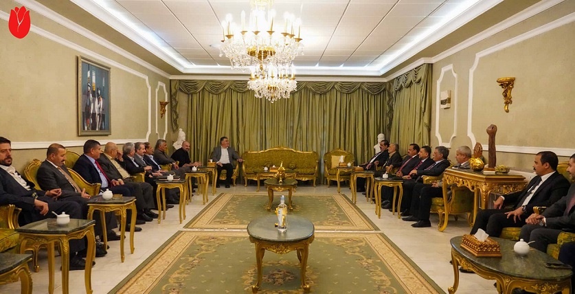Bafel Talabani meets Azim Alliance high-level delegation