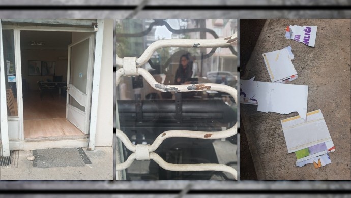 حمله افراد ناشناس به ساختمان HDP در چوکوروا