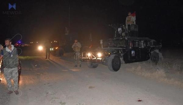 حملە داعش بە نیروهای ارتش عراق در خورماتو