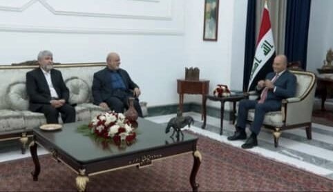 Iraqi president vows to help implement deals with Iran on pilgrimage