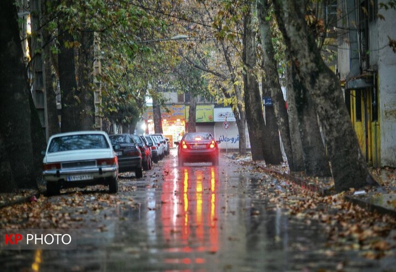 آسمان کردستان تا پایان هفته بارانی است