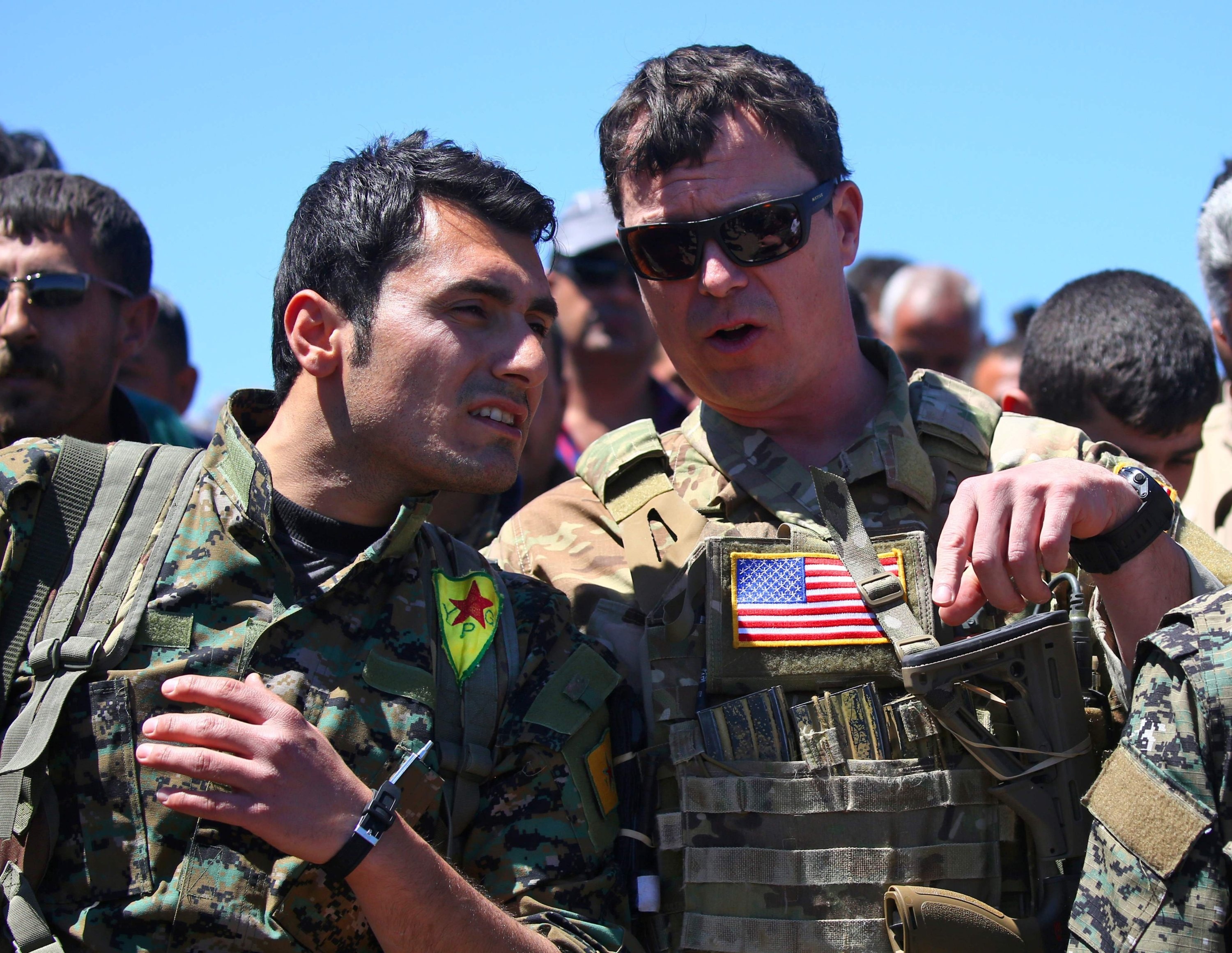 ارتباط ویژه نیروهای دلتای آمریکا با نیروهای کرد سوریه