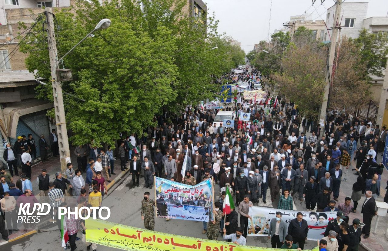 راهپیمایی روز قدس در آذربایجان غربی آغاز شد