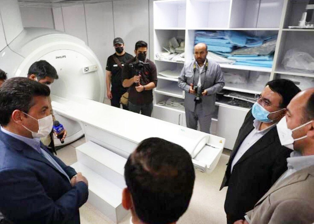 افتتاح و راه اندازی MRI بیمارستان طالقانی  کرمانشاه