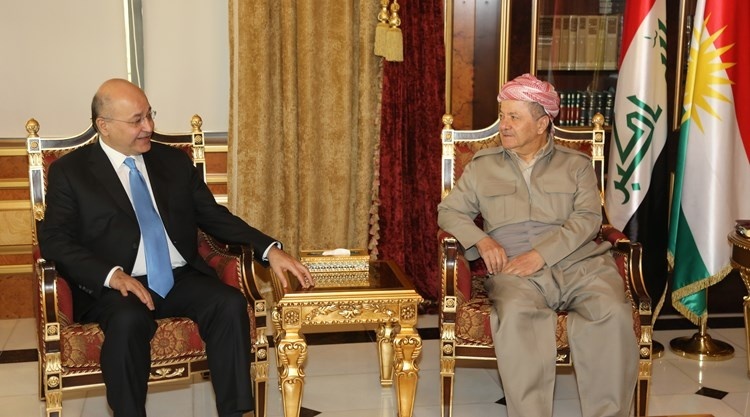 Barham Salih: I will withdraw my candidacy only if Massoud Barzani is nominated for Iraq presidency