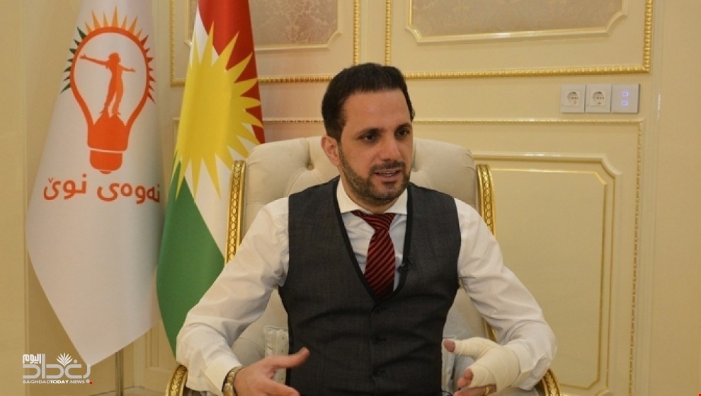 رئیس جنبش نسل نو: با هرگونه دیداری با رئیس اقلیم کردستان در سلیمانیه مخالفم