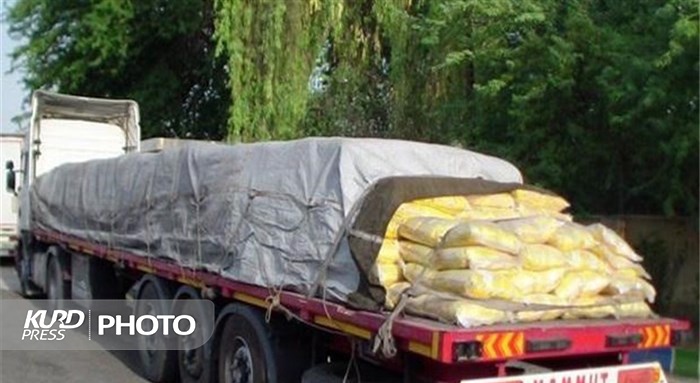 توقیف کامیون حامل 3 تن برنج قاچاق در اشنویه