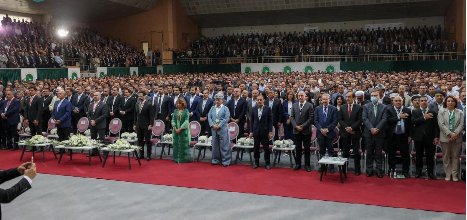 غایبین در مراسم  «دیدار اتحادیه میهنی»