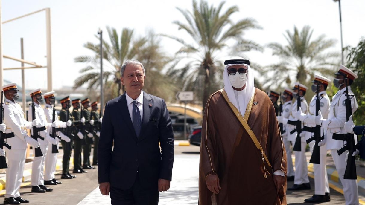 عادی سازی روابط ترکیه با کشورهای حوزه خلیج فارس ادامه دارد: آکار به امارات رفت