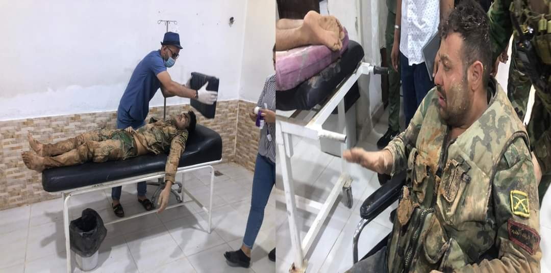 زخمی شدن شش سرباز سوری در توپباران‌ ارتش ترکیه