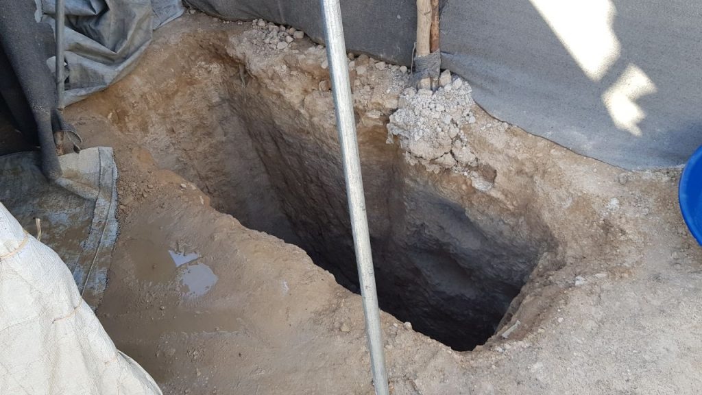کشف یک تونل در کمپ زندانیان داعش