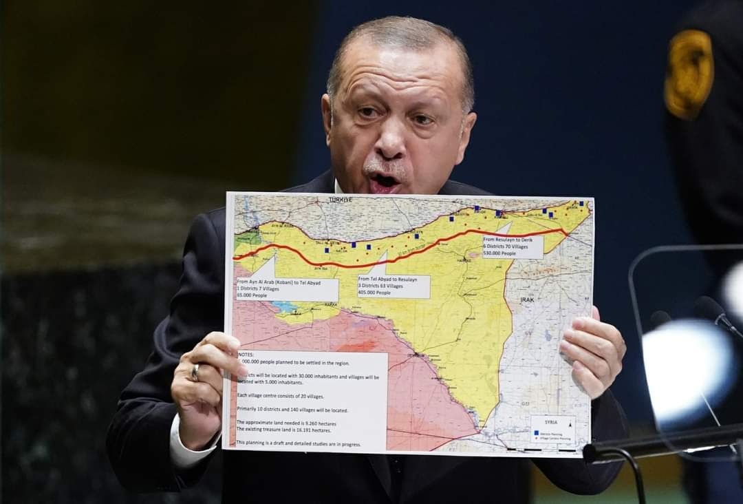 هدف اردوغان الحاق شمال سوریه به ترکیه است
