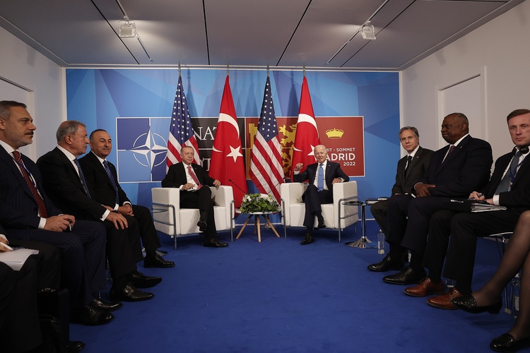اردوغان از دیدار با بایدن ابراز خرسندی کرد