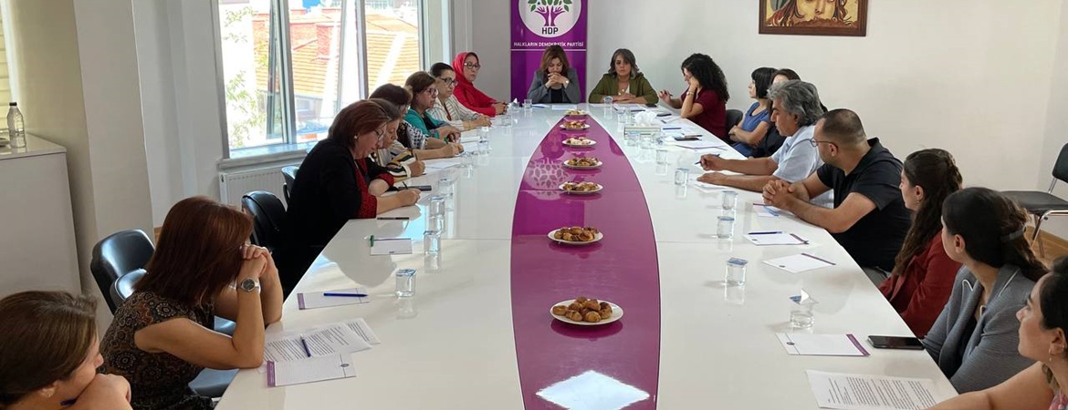 زنان فعال کشورهای خاورمیانه و آفریقا با اعضای HDP و  TJA  دیدار کردند