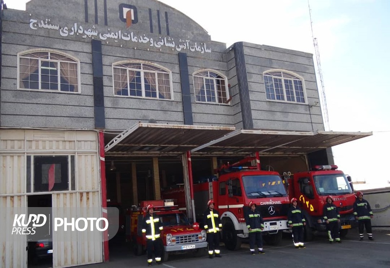 404 عملیات اطفاء حریق و امداد و نجات توسط آتش نشانی سنندج انجام شد