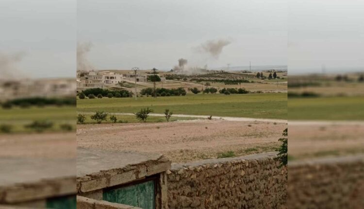 ارتش ترکیه روستاهای شهبا را توپباران کرد