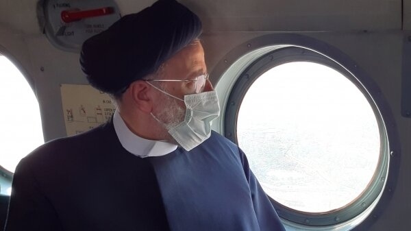 بازدید هوایی رئیس جمهور از پایانه مرزی «پرویز خان»