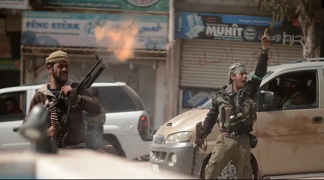 تسخیر مقر گروه جبهه الشام توسط هیات تحریر الشام در جندرس