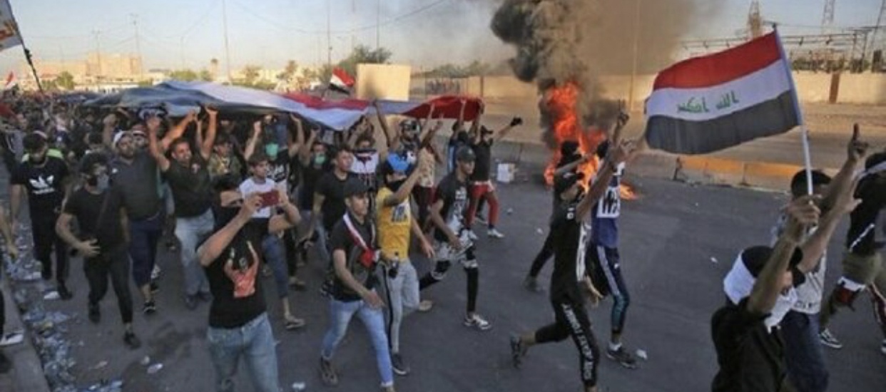 تنش در بغداد/ ورود معترضان عراقی به پارلمان عراق