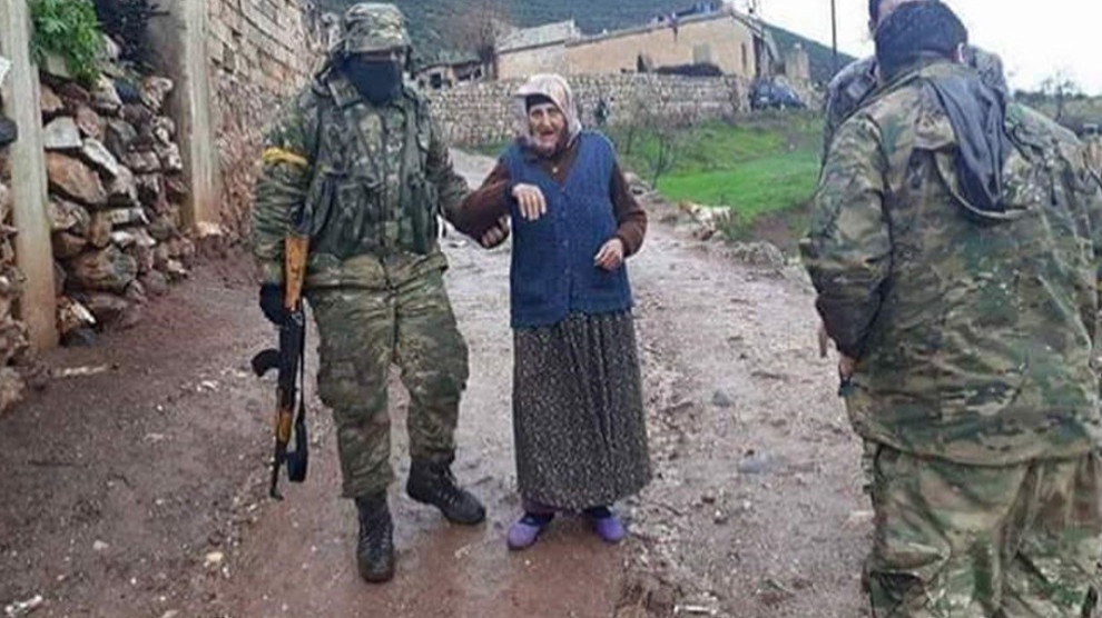 ربوده شدن یک‌ مرد و سه زن توسط نیروهای ترکیه در عفرین