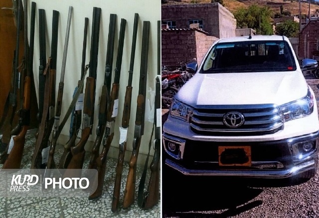 از کشف سلاح های غیر مجاز تا خودروی قاچاق در آذربایجان غربی