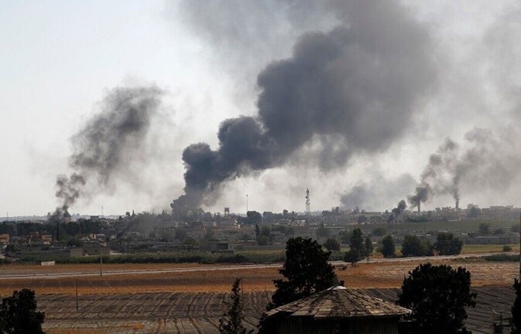 بمباران گستردۀ سراسر کردستان سوریه توسط ترکیه