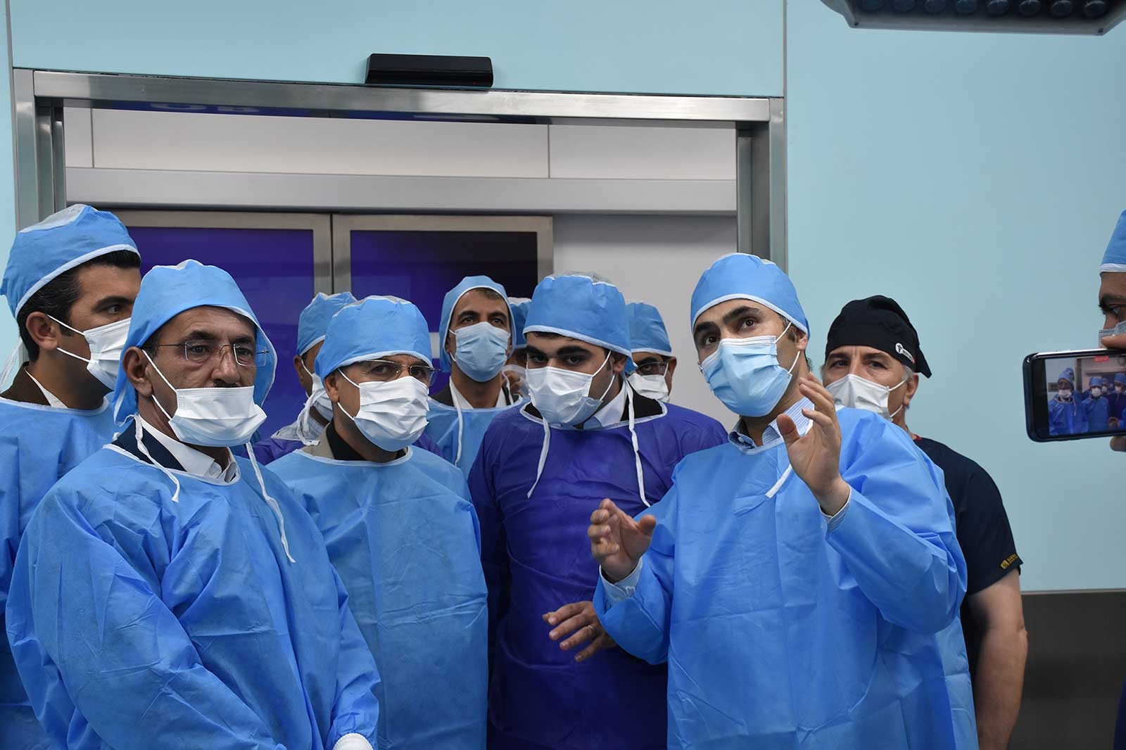 بازدید فعالین گردشگری سلامت اقلیم کردستان  از مراکز درمانی کرمانشاه