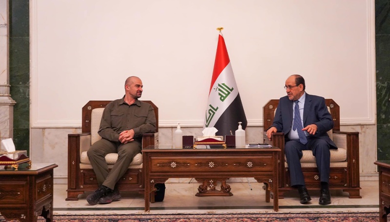 Bafel Talabani stresses on reaching national agreement in meeting with Maliki
