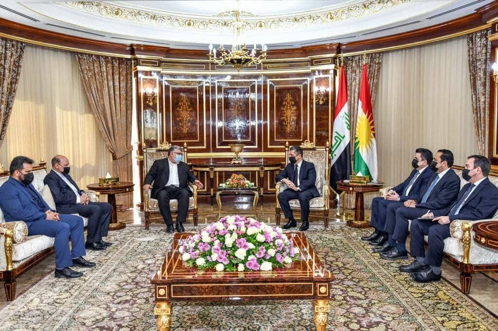 KRG PM, West Azerbaijan governor discuss mutual cooperation