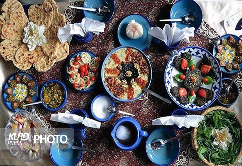 برپایی دومین جشنواره غذاهای بومی سفره کردستان در سنندج