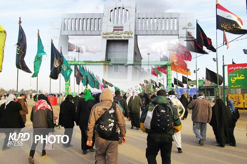 مرز تمرچین امروز به روی زائران اربعین بازگشایی شد