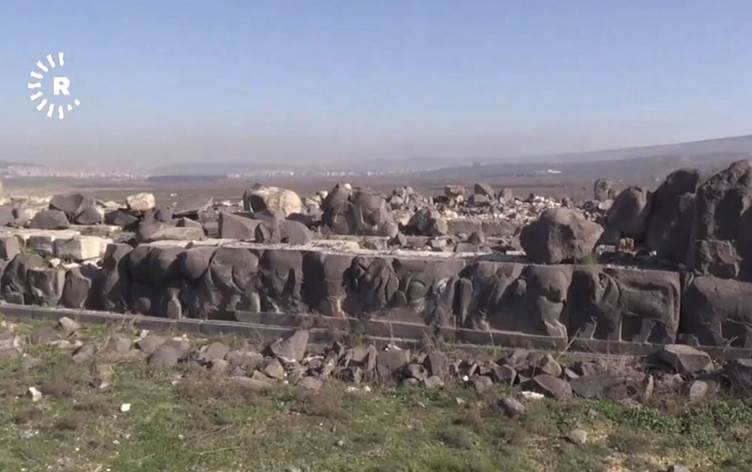 تخریب و سرقت آثار تاریخی عفرین توسط شبه‌نظامیان تحت حمایت ترکیه